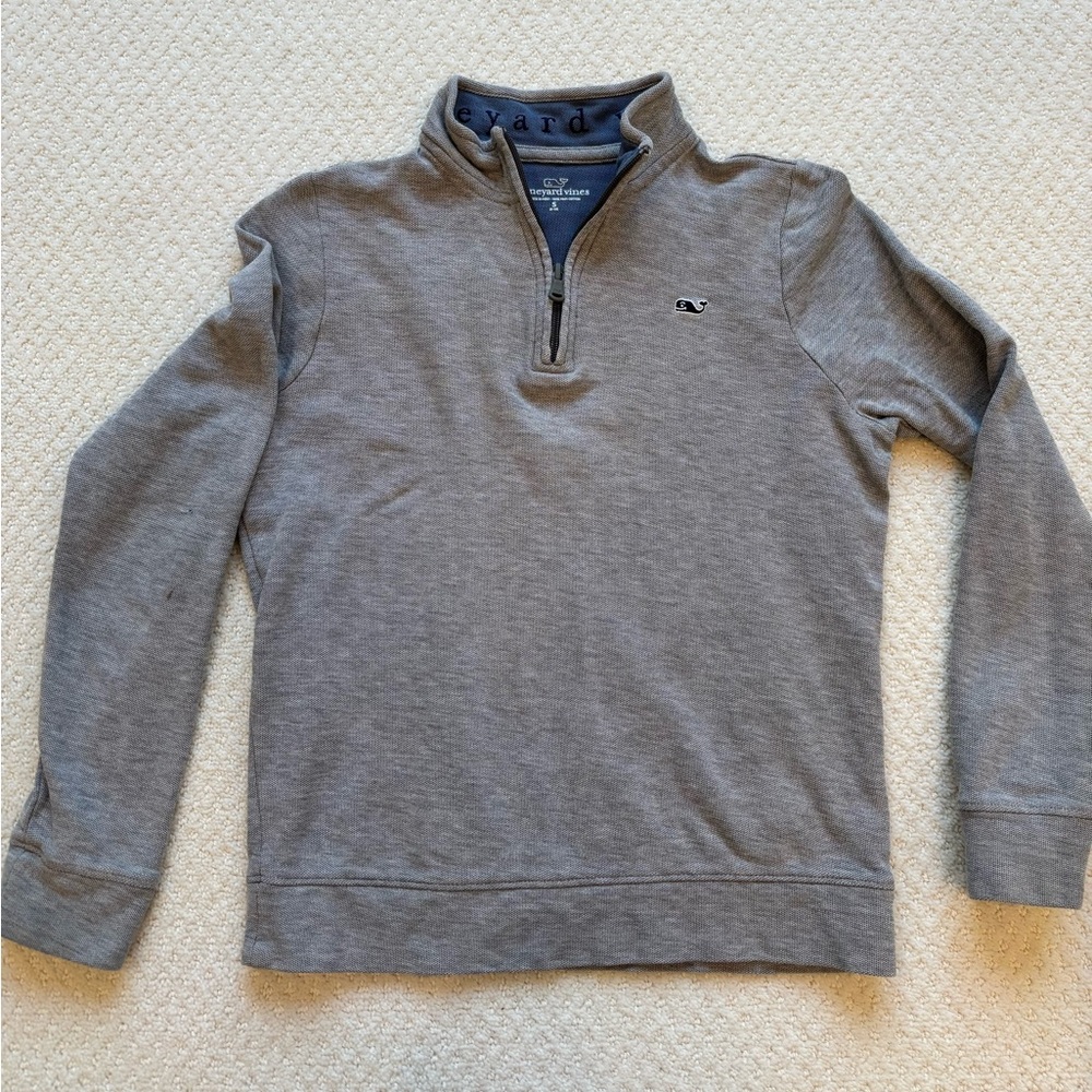 Vineyard Vines Saltwater Quarter-Zip - Size S (8-10)